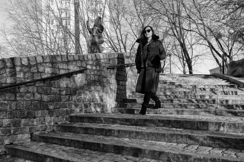 Edyta Andrzejewska.blog czarna kurtka