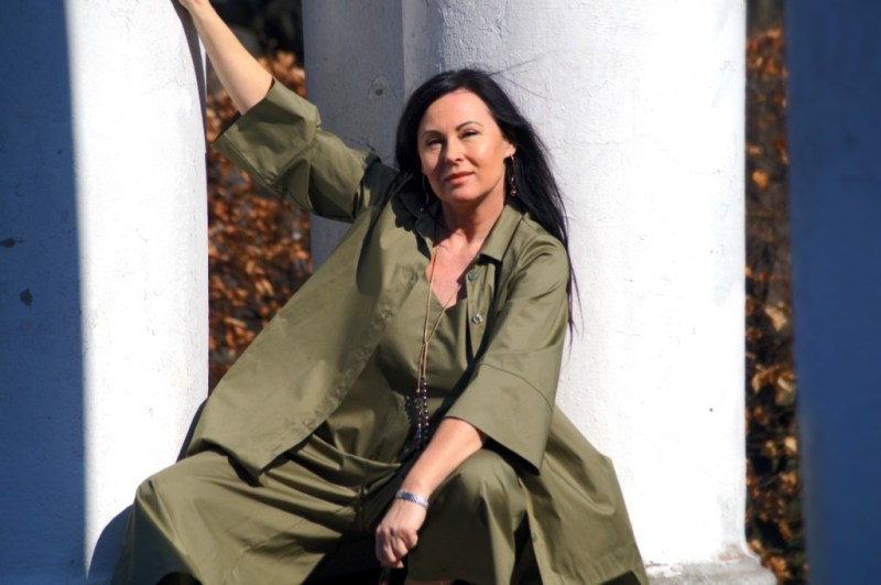 Zielony total look - wpływ Azji